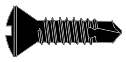 Oval Head Self-Drilling Screws.